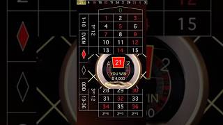 CASINO ROULETTE STRATEGY 4000.00$ BIG WIN BETTING CASINO ROULETTE //GAME NEW CASINO ROULETTE 2023/