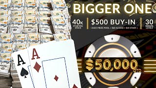 $87,125 BIGGER ONE Poker Tournament Final Table | TCH LIVE Dallas