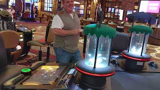 MOST INTENSE BUBBLE CRAPS SESSION EVER! horseshoe Indianapolis. watch for the RUSH Ulohos crap dice