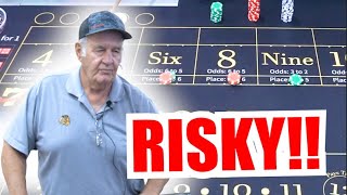 🔥RISKY ROLLER🔥 30 Roll Craps Challenge – WIN BIG or BUST #310