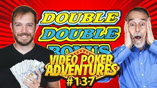 🤑 BIG Win on $2 Double Double Bonus! Video Poker Adventures 137 • The Jackpot Gents
