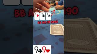 The BEST poker hand I’ve ever gotten #pokervlog #poker #texasholdem #pokerpro #pokerstars #shorts