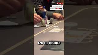 Poker player raises BLIND #Poker #texasHoldem #pokerplayer