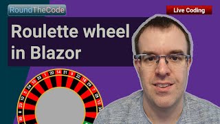 Roulette wheel in Blazor: C# tutorial for game programming in .NET (no JavaScript)