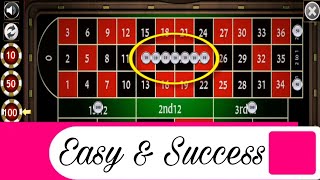 ✨ 100% European Roulette Win Strategy