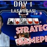 Mastering Zynga Poker : Learn Strategies to crush the Tournament! | Part 1 of Day 1 in Las Vegas