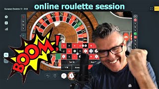 🔵My NUMBER COMBOS vs. Online ROULETTE Wheel | Online Roulette Session | Online Roulette Strategy