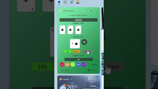 NEW: Little Blackjack Windows 11 Widget