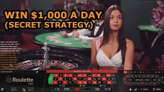 BEST ROULETTE STRATEGY 🔥 HOW TO WIN $30,000 a month (Live Online Casino)