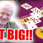🔥HIGH ROLLER🔥 10 Minute Blackjack Challenge – WIN BIG or BUST #184