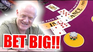 🔥HIGH ROLLER🔥 10 Minute Blackjack Challenge – WIN BIG or BUST #184