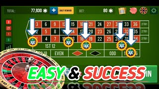 Easy & Success Roulette Strategy 🌹🌹