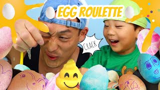 Playing the popular EGG ROULETTE game!!