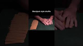 Cheating at Cards: Is a BLACKJACK Style Shuffle Safe? #shorts