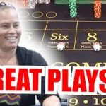 🔥GREAT PLAYS?!🔥 30 Roll Craps Challenge – WIN BIG or BUST #314
