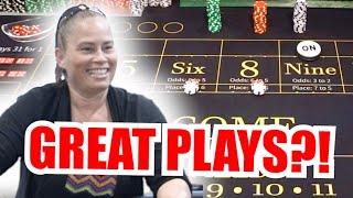 🔥GREAT PLAYS?!🔥 30 Roll Craps Challenge – WIN BIG or BUST #314