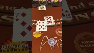 $500 DOLLAR BLACKJACK HAND!! WATCH WHAT THE DEALER PULLS 😂 #casino #blackjack #vegas #bet #betting