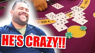 🔥CRAZY PLAYER?!🔥 10 Minute Blackjack Challenge – WIN BIG or BUST #185