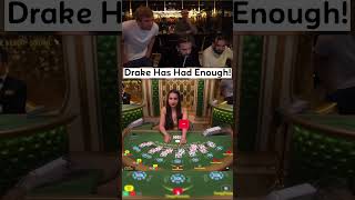 Drake Has Had ENOUGH With Blackjack After This… #drake #gambling #blackjack #casino
