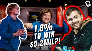 Chris Brewer DOES THE IMPOSSIBLE! | $250,000 Super High Roller | WSOP 2023