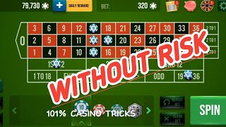 WITHOUT RISK 😍 100% WIN || Roulette Strategy To Win || Roulette #best