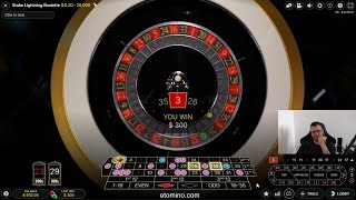 I tried my NUMBERS vs. Lightning Roulette again | Online ROULETTE Wheel | Online Roulette Strategy