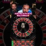 Drake Hits 23 On Roulette For MJ & Wins 5 Million!😳 #drake #roulette #michaeljordan #casino #bigwin