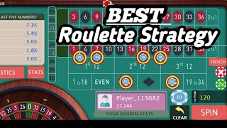 Best Roulette Strategy 🌹🌹|| Roulette Strategy To Win || Roulette