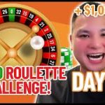 $3,000 Roulette Challenge: I Used A SPLITS Strategy From The Roulette Master To Hit $1000?! (Day 17)