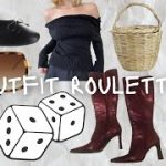 outfit roulette (making outfits with random stores, prices & occasions)