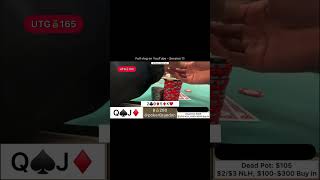 QJ o – I’m pokerBrandon – #pokerbrandon #poker #povpoker #aa #kk #pokerstrategy #qq #jj #bluff