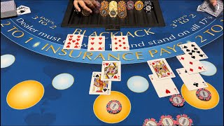 Blackjack | $150,000 Buy In | AMAZING HIGH STAKES SESSION! UNBELIEVABLE DOUBLE DOWN BETS & SPLITS!