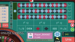 NEVER MISS UNLIMITED WIN TRICK 💯🌹🌹 || Roulette Strategy To Win || Roulette Tricks