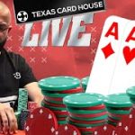 $5/$10/$25 No-Limit Hold’em Poker Cash Game | TCH LIVE Dallas, TX