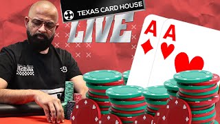 $5/$10/$25 No-Limit Hold’em Poker Cash Game | TCH LIVE Dallas, TX