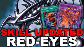 NEW RED-EYES SKILL UPDATE! POST-BANLIST RED-EYES ROULETTE IS BROKEN! (Yu-Gi-Oh! Duel Links)