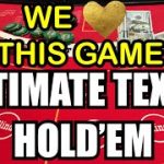 ULTIMATE TEXAS HOLD’EM in LAS VEGAS!!! REAL MONEY GAMBLING! WE LOVE THIS GAME!