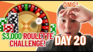 $3,000 Roulette Challenge: You HAVE To Do This Right After! (Day 20)