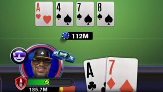 Unlucky poker game | WSOP TEXAS HOLDEM GAME