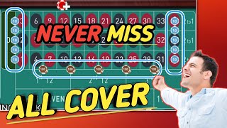 NEVER LOSS ALL COVERED 💯🌹|| Roulette Strategy To Win || Roulette #best #money #viralvideo