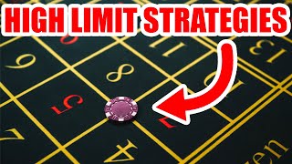 LIVE Teaching High Limit Strategies for Roulette and Craps