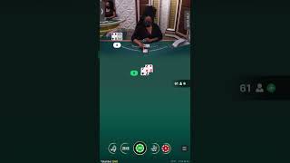 Using Blackjack Strategy To Beat Blackjack Dealer | Blackjack Strategy Gone Right #shorts #short