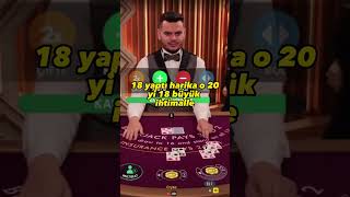 VIP Masa Blackjack iki Koltuk #blackjack #casino