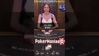 PAIR HIT #shortsyoutube #youtubeshorts #shortsfeed #shortsvideo #blackjack #amazing #viral