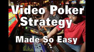 Easiest Jacks Or Better Video Poker Strategy – A Tutorial For Beginners And Casual Casino Gamblers