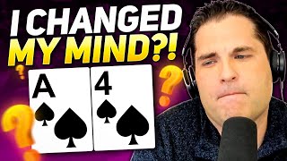 💡Poker Pro Tips: When to Change Your Mind Mid-Hand!