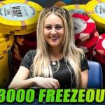 Female Poker Pro competes against approx 1500 men! WSOP Poker Vlog
