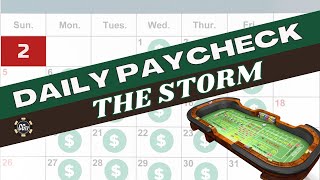 Craps Daily Paycheck –  The Storm Craps Strategy