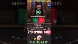 LOADED UP ON THE SIDE BETS #youtubeshorts  #viral #shorts #shortsviral #blackjack