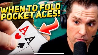 Learning When to FOLD Pocket Aces